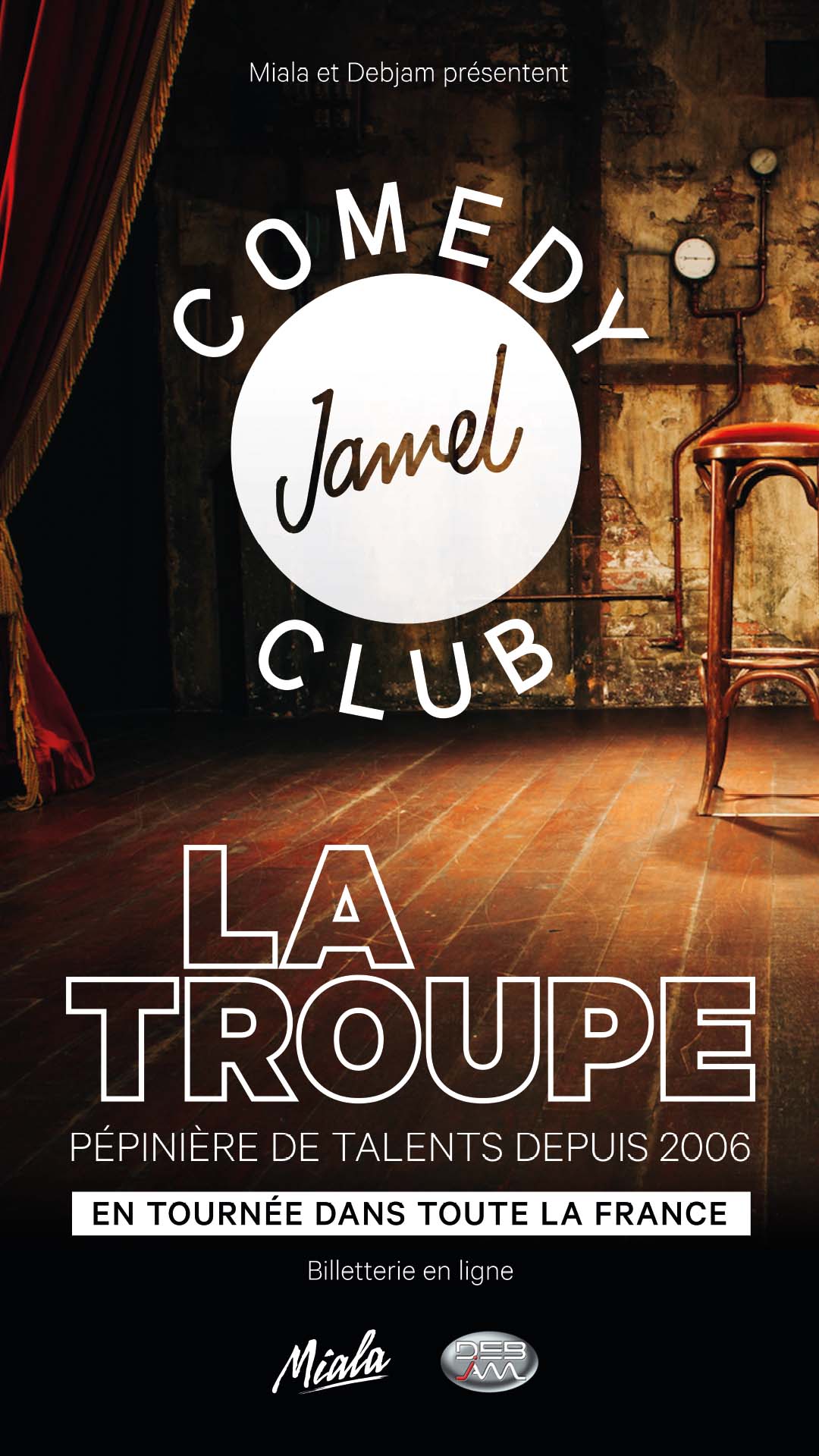 LA TROUPE DU JAMEL COMEDY CLUB